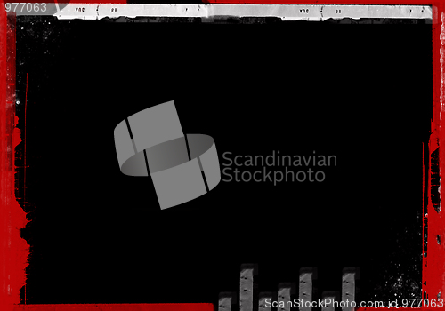 Image of Grunge border and background