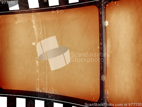 Image of Grunge film frame