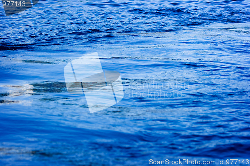 Image of Blue water