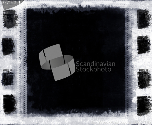 Image of Grunge film frame
