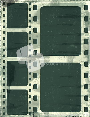 Image of Grunge film frame