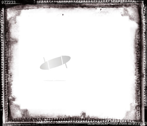 Image of Grunge border and background