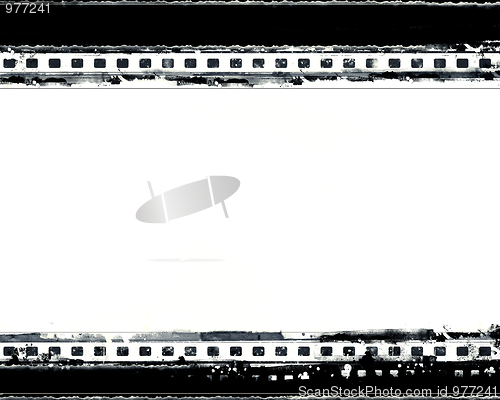 Image of Grunge film frame