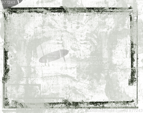 Image of Grunge border and background