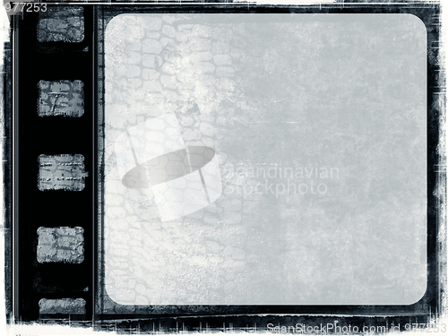 Image of Grunge film frame