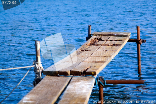 Image of Old wooden pier