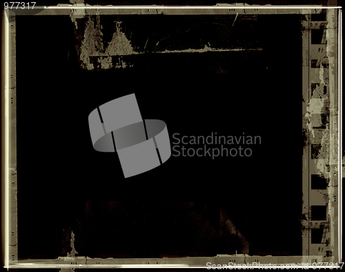 Image of Grunge film frame
