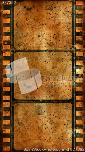 Image of Grunge film frame