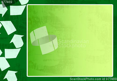Image of Grunge border and background