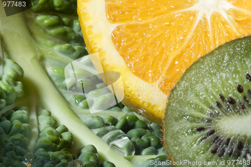 Image of Fresh fruits and vegetables