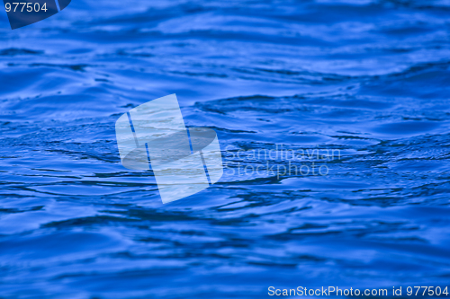 Image of Blue water