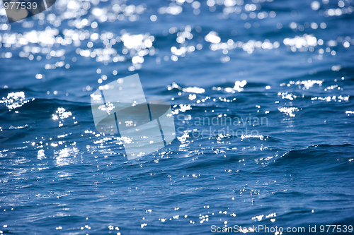 Image of Blue water