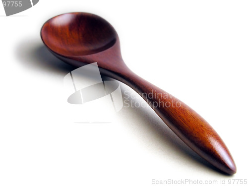Image of Chinese wooden spoon