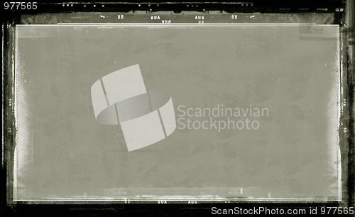 Image of Grunge film frame