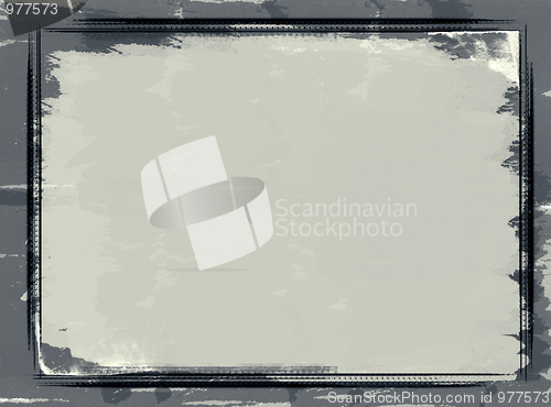 Image of Grunge border and background