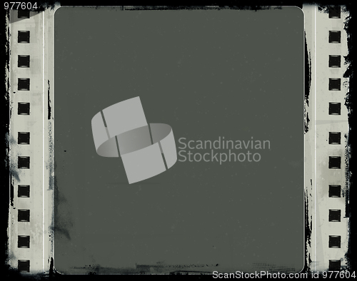 Image of Grunge film frame