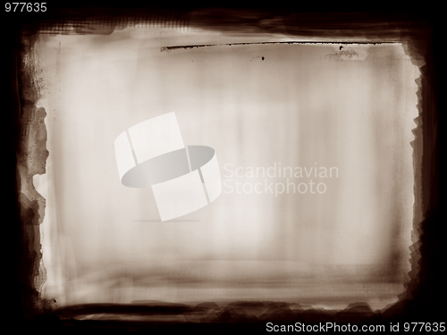 Image of Grunge border and background