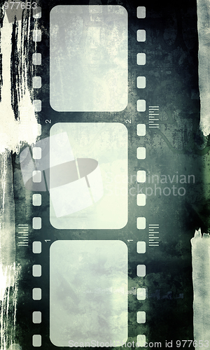 Image of Grunge film frame