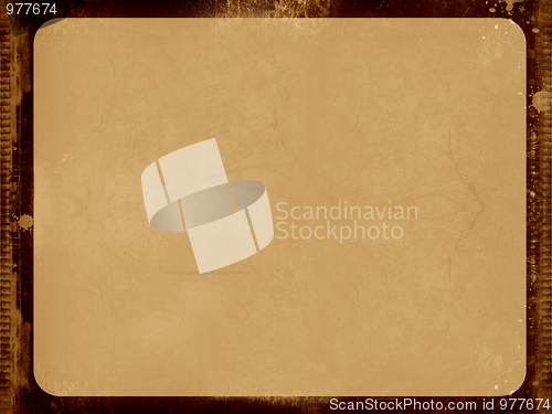Image of Grunge border and background