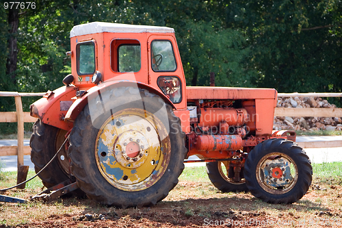 Image of Old tractor