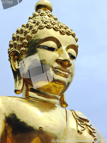 Image of Buddha's head