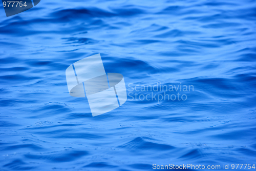 Image of Blue water