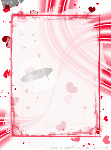 Image of Grunge border and background