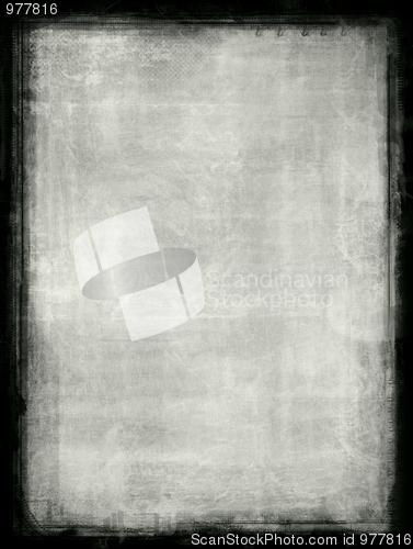 Image of Grunge border and background