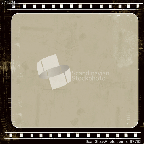 Image of Grunge film frame