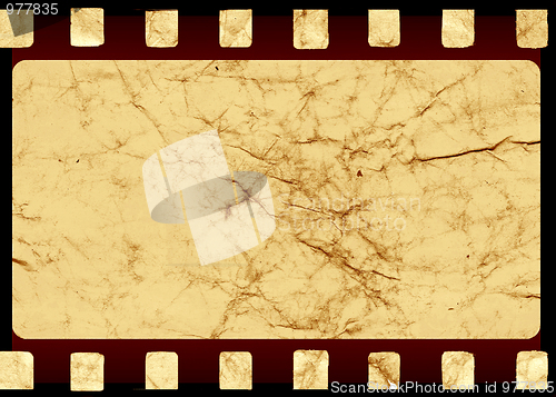 Image of Grunge film frame