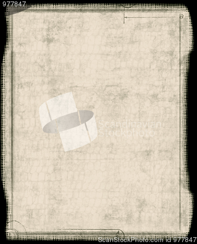 Image of Grunge border and background