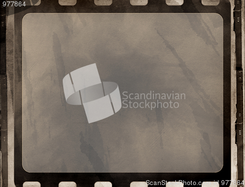Image of Grunge film frame