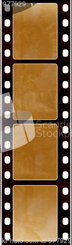 Image of Grunge film frame