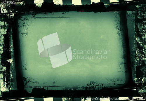 Image of Grunge film frame