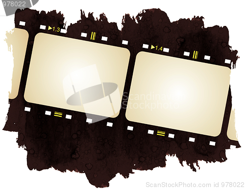 Image of Grunge film frame