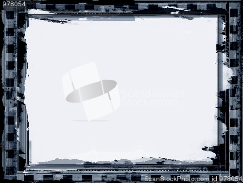 Image of Grunge film frame