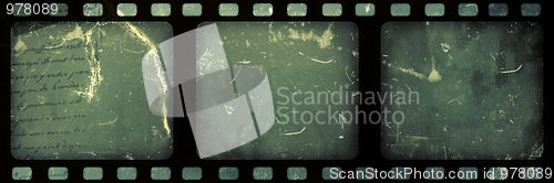 Image of Grunge film frame