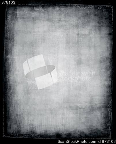 Image of Grunge border and background