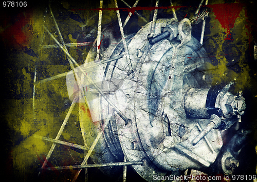 Image of Motorcycle grunge