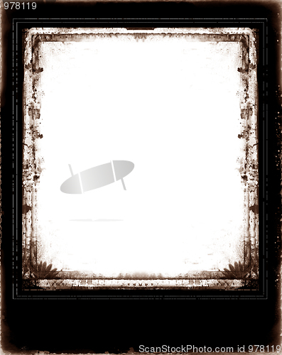 Image of Antique photo frame