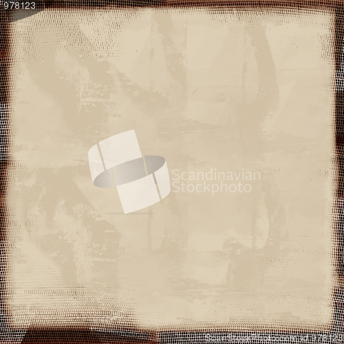 Image of Grunge border and background