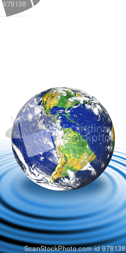 Image of Floating Earth