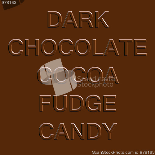 Image of Dark Chocolate Square