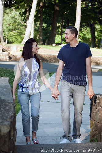 Image of Young Couple In Love