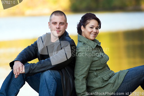 Image of Happy Couple Outdoors