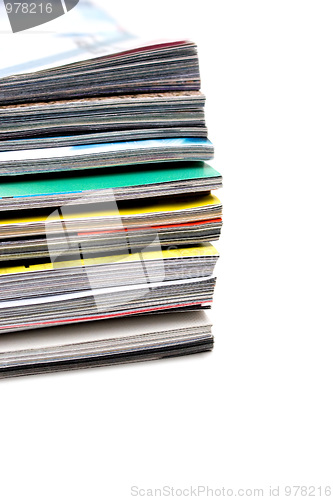 Image of Stack of Magazines