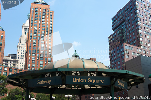 Image of Union Square Subway Entrance