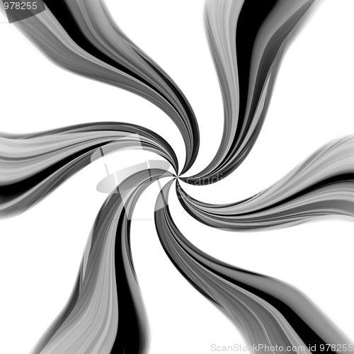 Image of Swirling Chrome Vortex