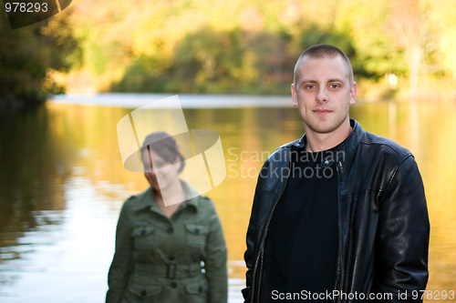 Image of Young Couple Outdoors