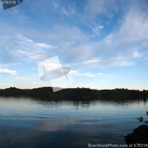 Image of Lower Saranac Lake Panorama